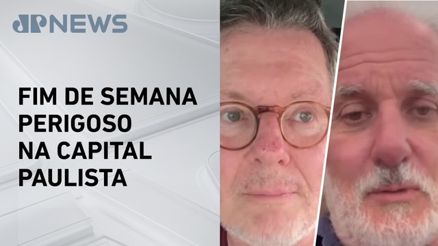 Márcio Gomes e Otávio Mesquita sofrem assaltos em SP
