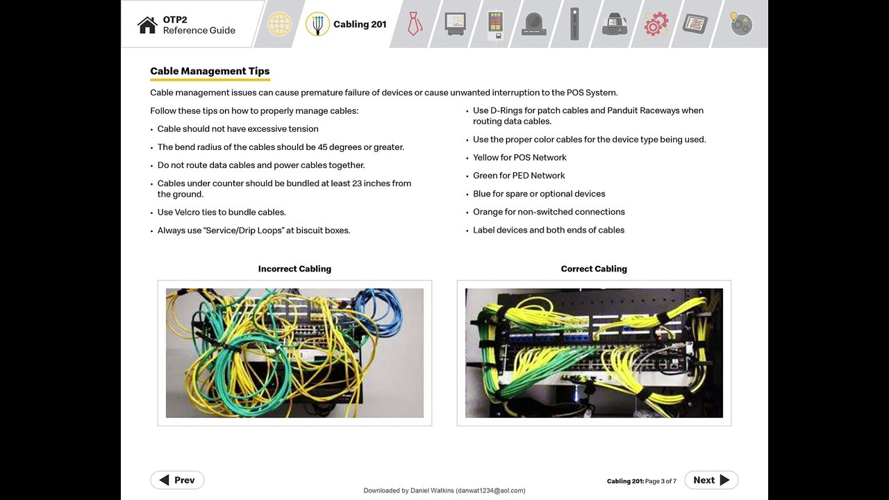 Mcdonald's OTP2 Reference Guide Tech Course For Managers Tier 2