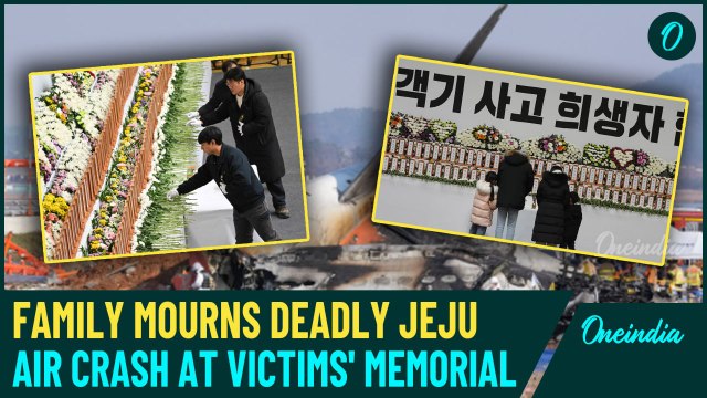 South Korea Mourns 179 Jeju Air Crash Victims: President Visits Memorial Site After Tragic Disaster