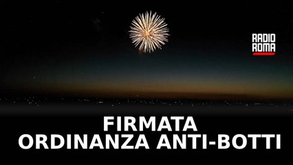 A Roma stop a fuochi e petardi, firmata ordinanza anti-botti