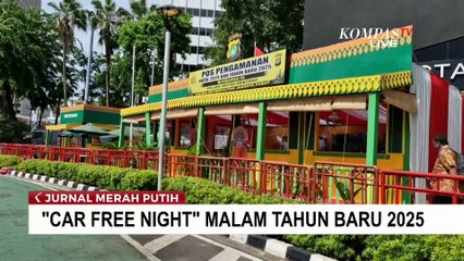 [FULL] Titik Panggung Hiburan, Kantong Parkir, dan Rekayasa Lalu Lintas di Car Free Night Jakarta