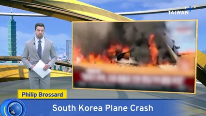 Plane Skids Off Runway, Bursts Into Flames in South Korea