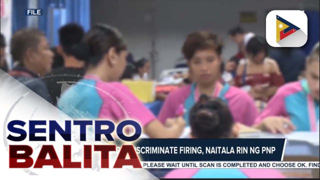 15 insidente ng indiscriminate firing, naitala ng PNP; 4 na kaso ng stray bullet, naitala din