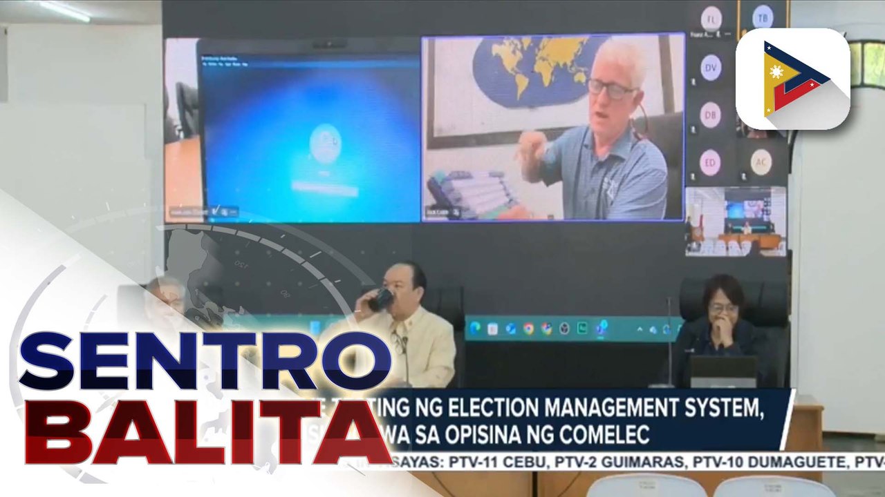 Ikalawang live testing ng election management s...