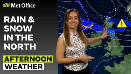Met Office Monday Afternoon Weather Forecast 30/12/2024