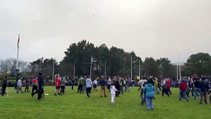 Watch as one of the island’s longest-standing traditions is played on Boxing Day 2024