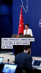 China expresses condolences to victims in South Korea air crash