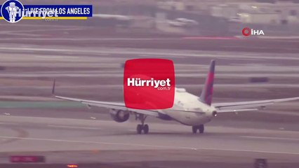 Los Angeles Havalimanı’nda faciadan dönüldü!