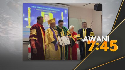 Majlis Anugerah Doktor Kehormat Palsu di Kuala Lumpur, Siapa Dalangnya?