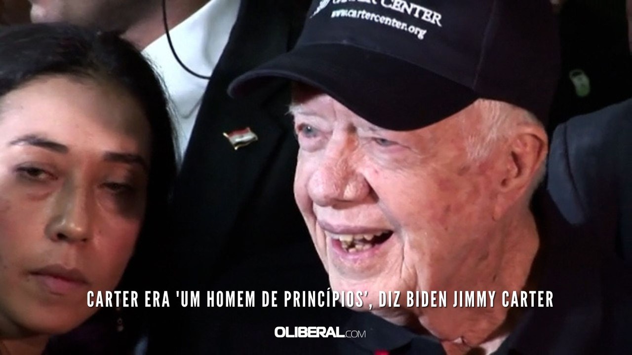 Carter era 'um homem de princípios’, diz Biden...