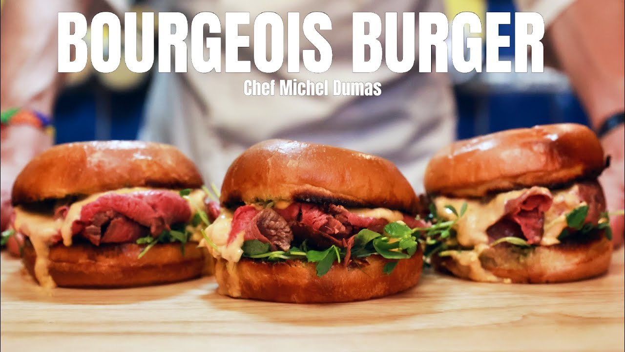 BURGEOIS / LE BURGER BOURGEOIS | Filet mignon avec une sauce fromagère riche et costaud 🍔