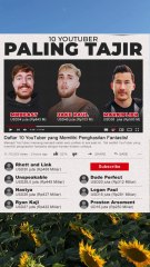 10 YouTuber Paling Kaya di Dunia #Ryan Kaji #MrBeast