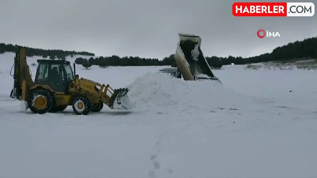 Sarıkamış Şehitleri anısına kardan heykeller yapılıyor