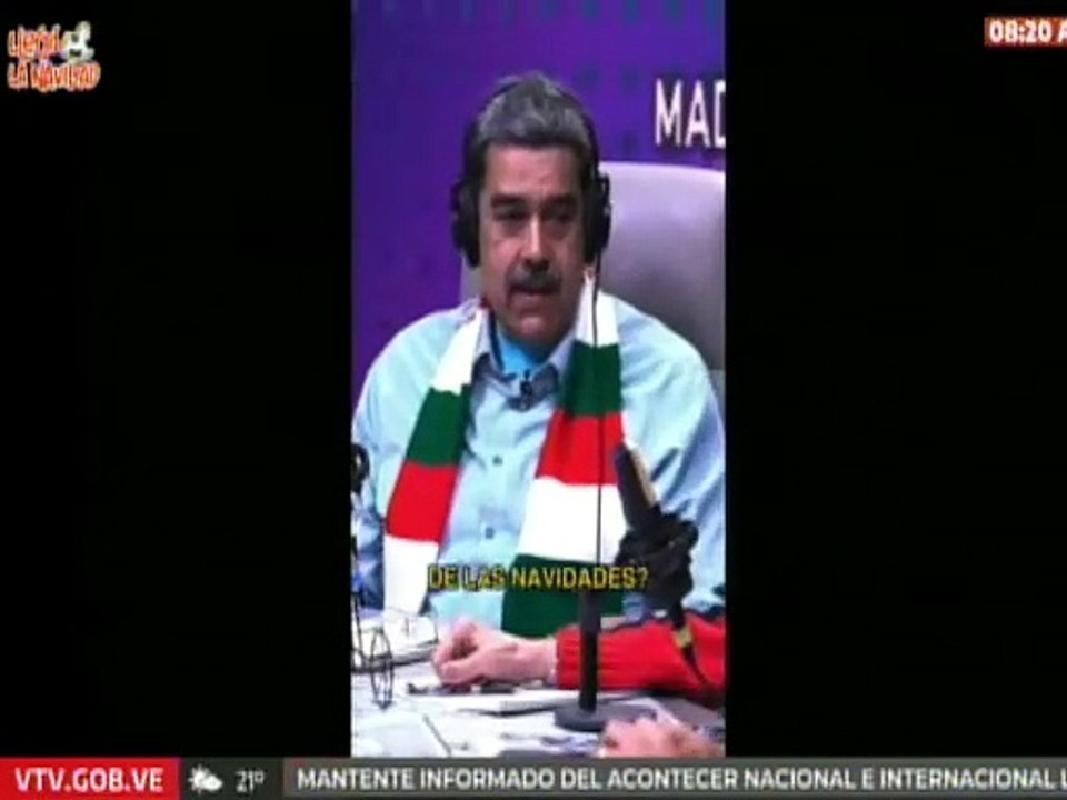 Pdte. Nicolás Maduro destaca el entusiasmo de los adultos mayores en celebraciones decembrinas