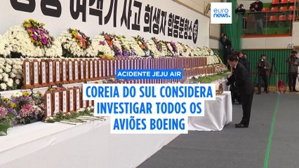 Piloto da Jeju Air avisou torre de controlo sobre "ataque de pássaros" antes do acidente