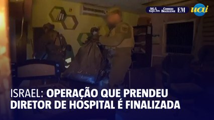 Israel confirma fim de operação em hospital de Gaza e que prendeu diretor da instituição