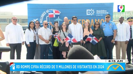 RD rompe cifra récord de 11 millones de visitantes en 2024 | El Despertador