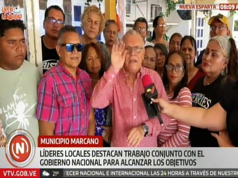 Nueva Esparta | Líderes comunales destacan y agradecen las obras ejecutadas por el Gobierno nacional