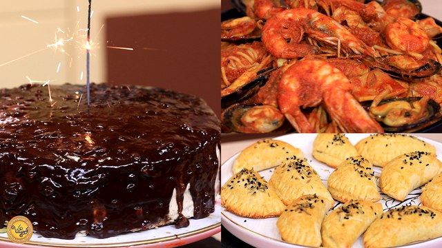 Spaghettis aux fruits de mer, Banadhej, Gâteau chocolat noisette - Koujinetna haka 4 EP 42