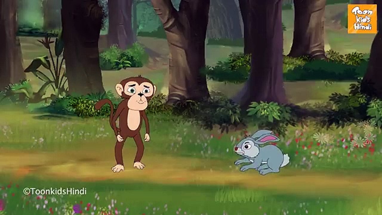 चालाक बंदर l Hindi Kahaniya _ Hindi Moral Stories _ Hindi Cartoon l Toon Tv Hindi Stories