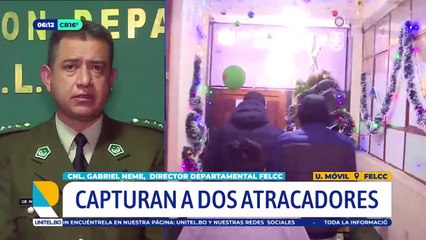 Dos sospechosos en el caso del atraco en La Paz ya declararon ante los investigadores