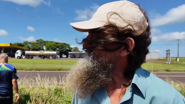 Motorista conta como se envolveu em capotamento na BR-163