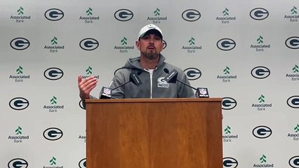 Packers Coach Matt LaFleur on Getting Raady for Chicago Bears