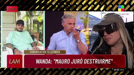 El grave testimonio de Wanda Nara sobre las amenazas que recibe de Mauro Icardi: "Juró destruirme"