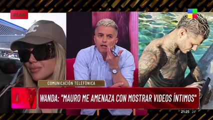 🔥 Wanda Nara LLAMÓ EN VIVO a Ángel de Brito: "Mauro juró destruirme"