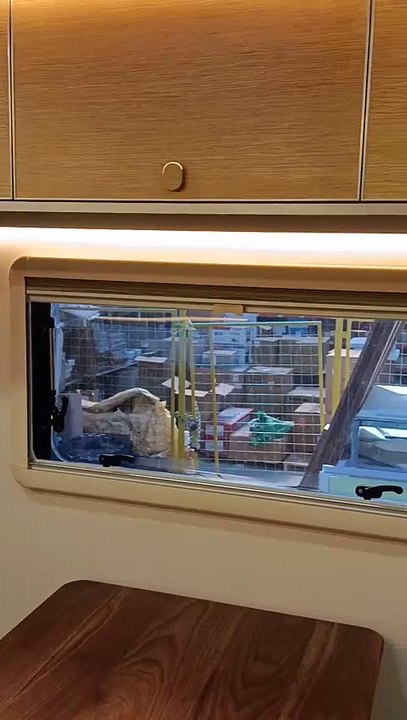 4x4 Off Road Ford Based Truck Camper F150 Interior View