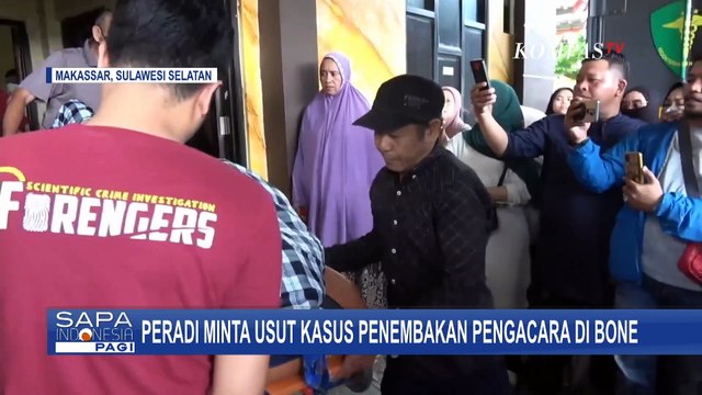 PERADI Makassar Datangi Kapolda Sulsel, Minta Usut Pelaku Penembakan Pengacara di Bone