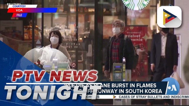 179 people die as plane bursts in flames after skidding off runway in South Korea