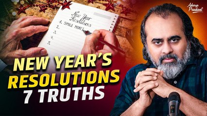 New Year’s Resolutions (7 TRUTHS) || Acharya Prashant (2014)