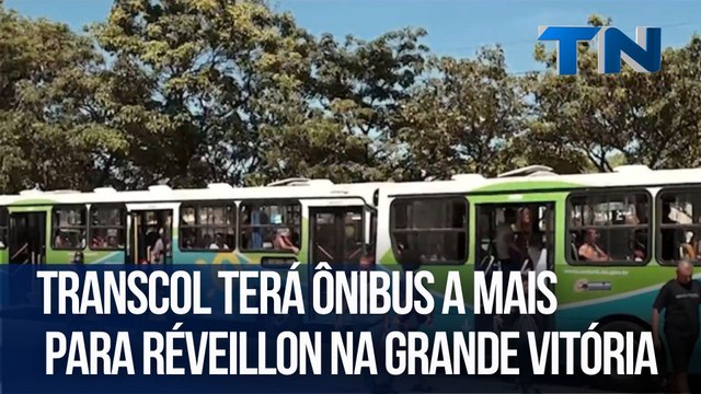 Transcol terá ônibus a mais para Réveillon na Grande Vitória