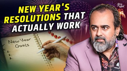 This New Year’s Eve, How to Make Resolutions That Actually Work || Acharya Prashant (2015)