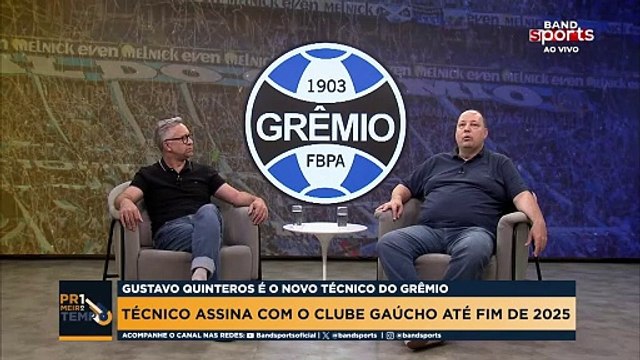 PRAETZEL ANALISA CONTRATAÇÃO DE GUSTAVO QUINTEROS NO GRÊMIO | PRIMEIRO TEMPO
