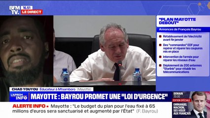 Mayotte: "Les promesses et les engagements du gouvernement n'engagent que ceux qui y croient", affirme Chad Youyou, éducateur