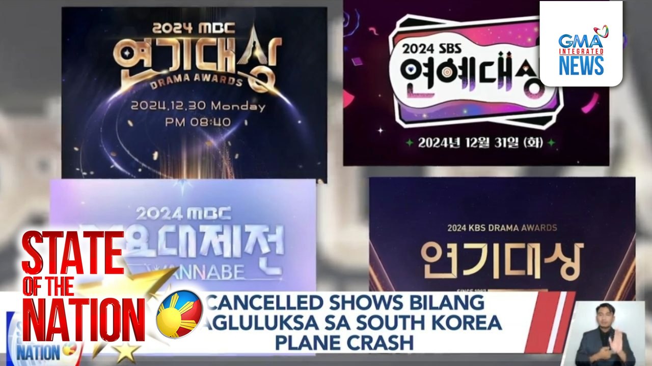 Entertainment Spotlight: Cancelled shows bilang pagluluksa sa South Korea plane crash | SONA