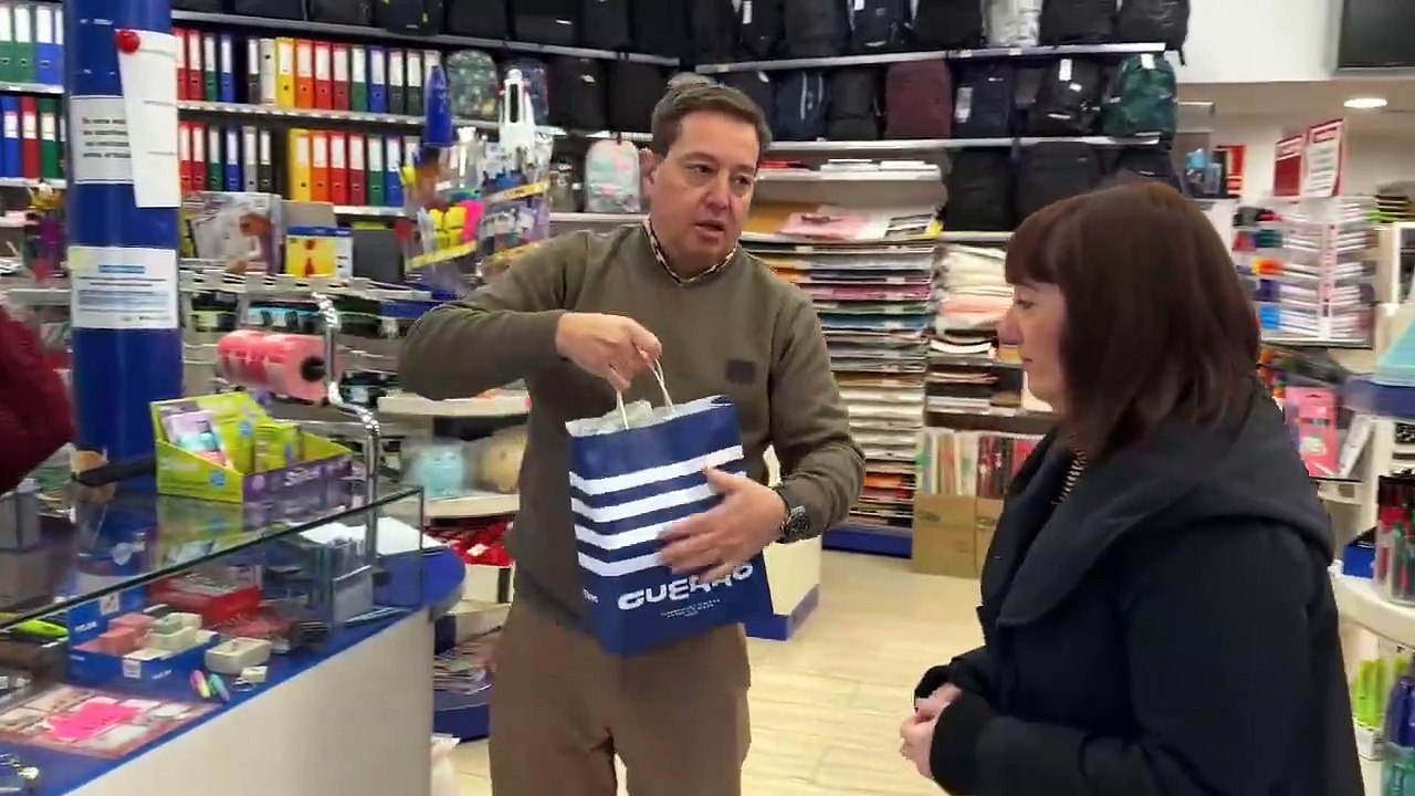 Las compras de Marina García, la ganadora del sorteo del Árbol de los Deseos 2024 en Valladolid