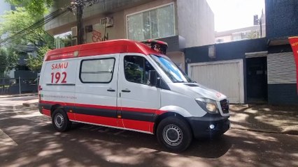 Mulher tem crise convulsiva em hotel no Centro de Cascavel