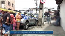Moto uber assassinado do Recife