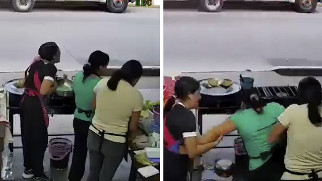 Xalapa: Mujer arroja aceite hirviendo a empleada de restaurante tras disputa por la cuenta