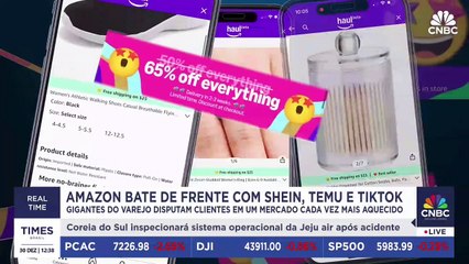 Amazon cria aplicativo para bater de frente com Shein, Temu e TikTok