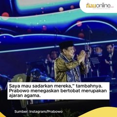 Prabowo Tegaskan Bukan Maafkan Koruptor: Enak Aja, Yang Kau Curi Kembalikan