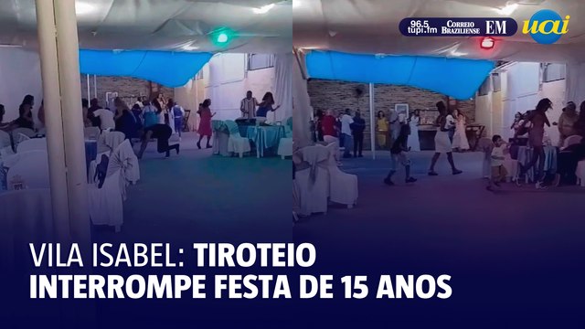 Tiroteio no Morro dos Macacos interrompe festa de 15 anos em Vila Isabel