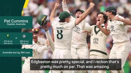 One of the great Australia wins - Cummins