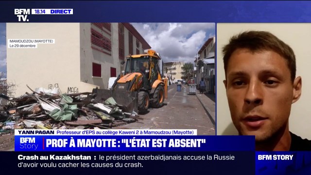 Rentrée scolaire à Mayotte: Avant de les remettre à l'école, il faut qu'ils puissent boire et manger , affirme cet enseignant de Mamoudzou