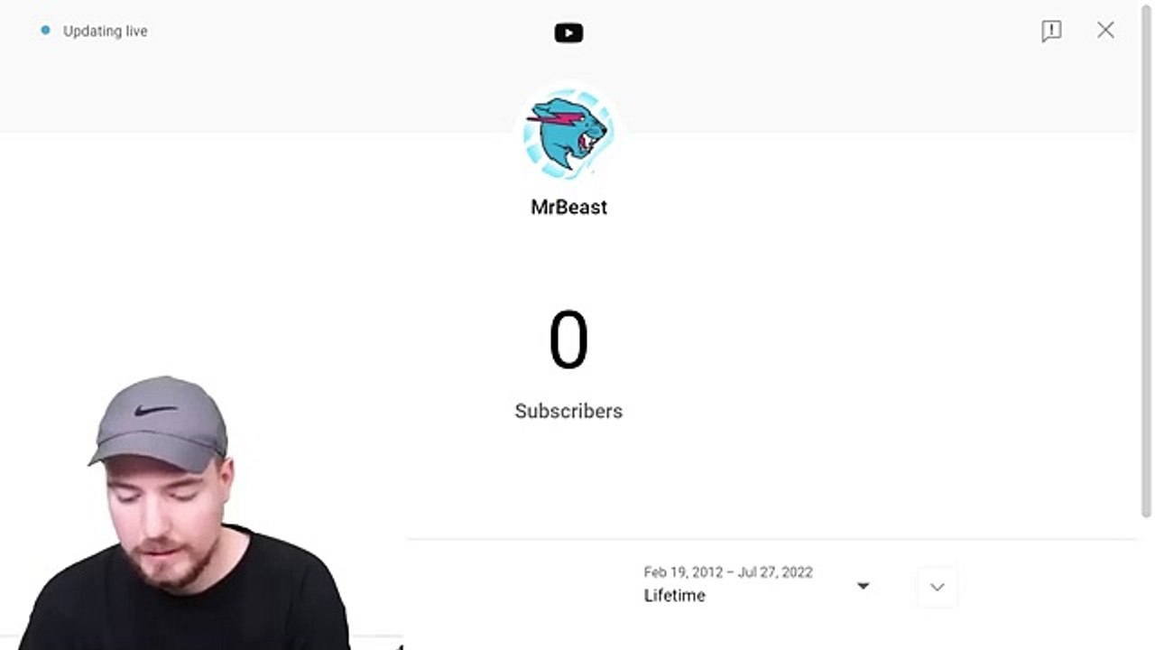 Finally,Mr.beast completed 1 subscriber!