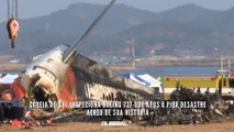 Coreia do Sul inspeciona Boeing 737-800 após o pior desastre aéreo de sua história