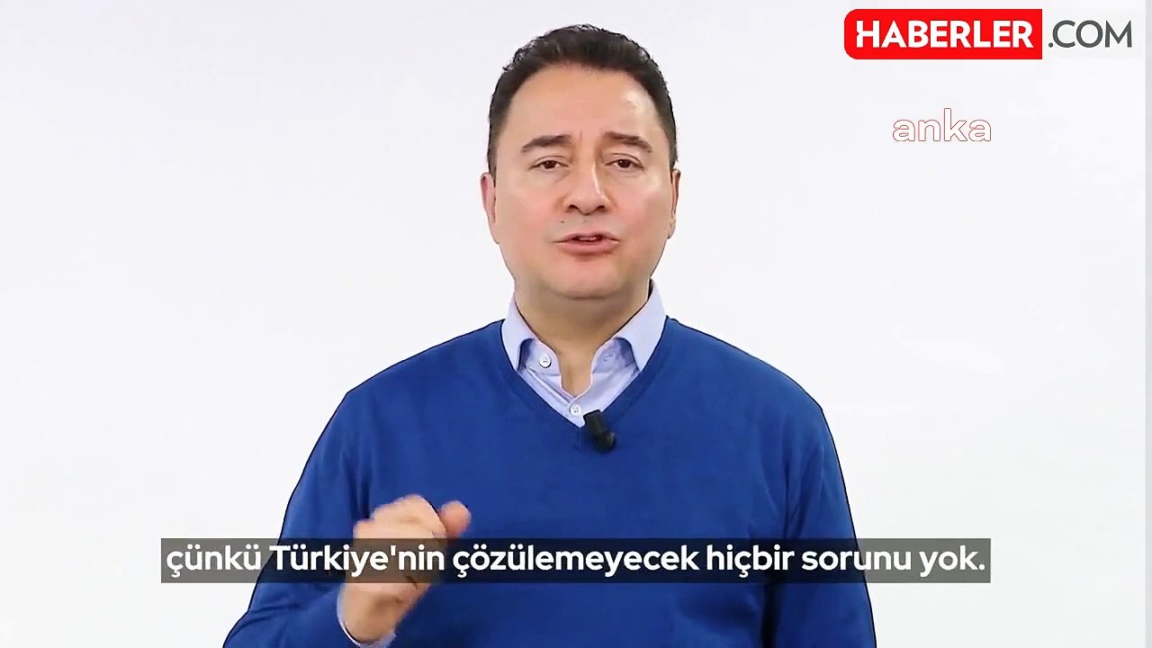 Ali Babacan'dan 'Kalabalık Yalnızlık' Yorumu